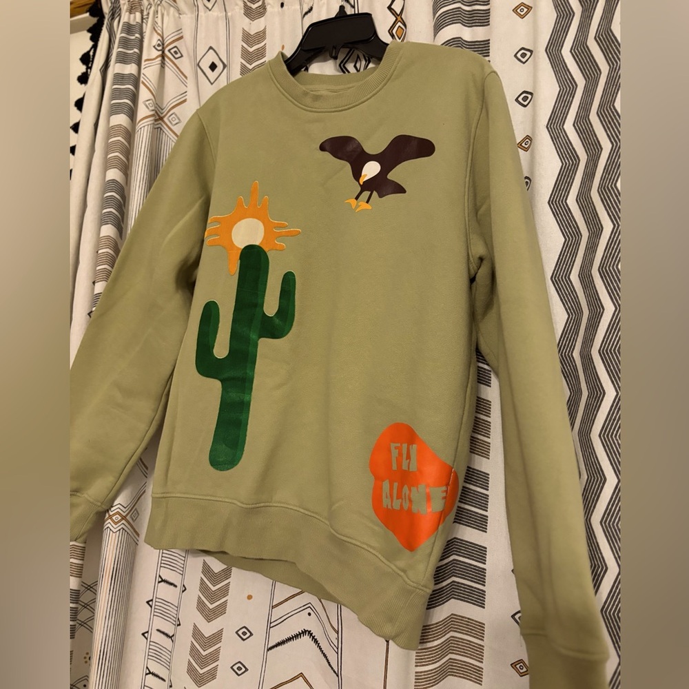 ROKU STUDIO Size Large Long Sweatshirt